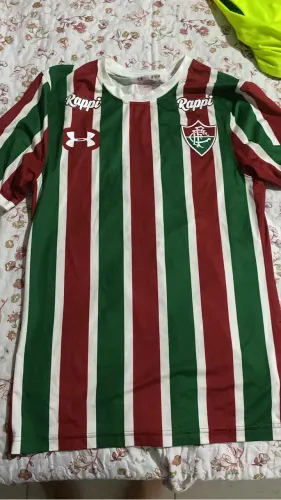 3 camisas do fluminense - Jadson 16, Gilberto 2 (under armour) e adidas laranja