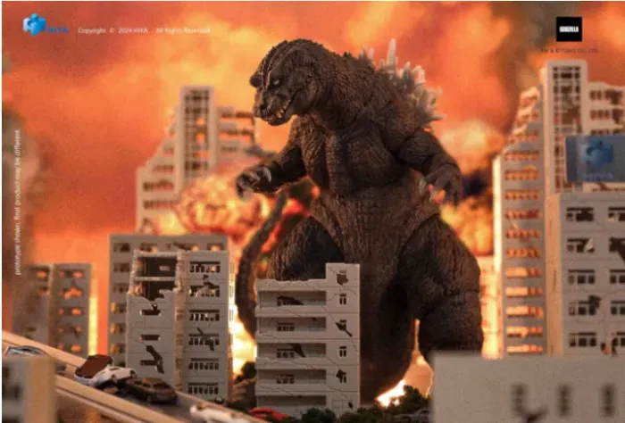 Hiya Toys Godzilla GMK (2001): Godzilla Exquisite Basic Series Previews Boneco de ação