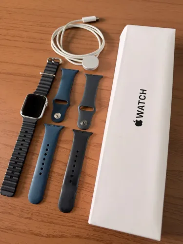 Apple Watch SE cinza