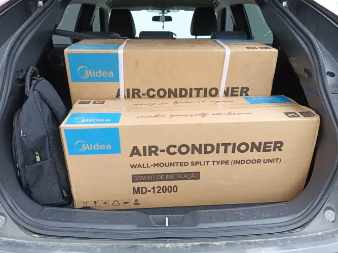 Ar condicionado 12mil BTU inverter novo na caixa