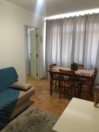 APTO. 1 DORM. CANTO DO FORTE MOBILIADO