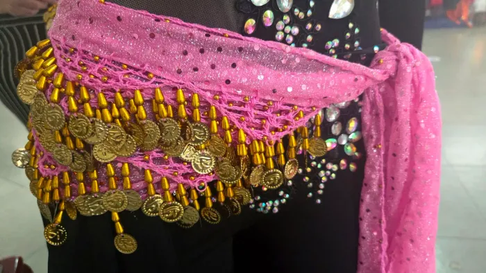 Lenço de Quadril para Dança do Ventre