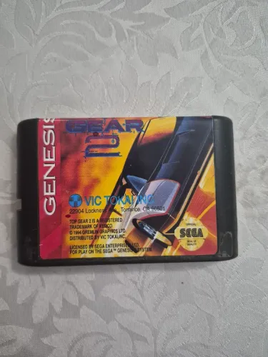 Top Gear 2 Mega Drive