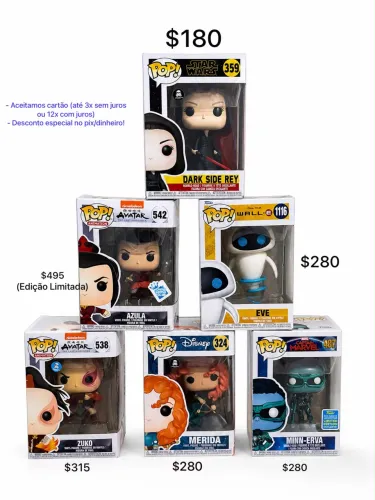 Funko Pop na Caixa (ótimo estado)
