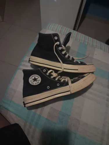 Sapato All star Chuck 70 Vintage Cano Alto Preto n° 42  (Pouco Usado, bom estado)