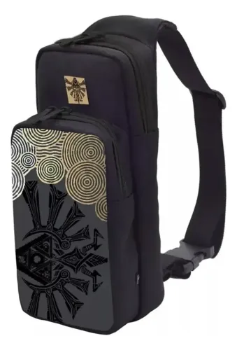 Mochila pra Nintendo switch edição Zelda + chaveiro Master sword