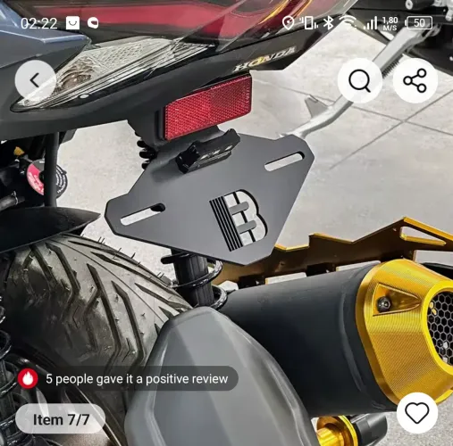 Eliminador de rabeta para Honda Pcx 160 
