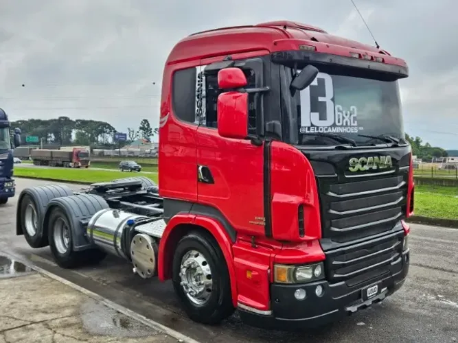 Scania R440 6x2 Ano 2013 Automático Ar Condicionado Cama Grande - REPASSE