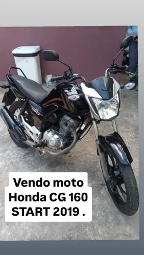 VENDE-SE MOTO HONDA CG 160 START 2019