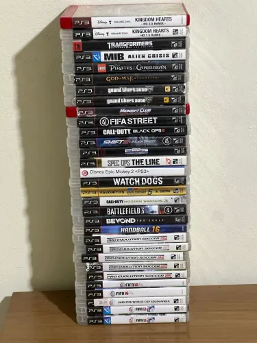Lote de jogos ps3