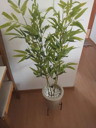 Vaso artificial bambu