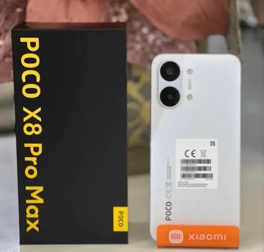 CELL POCO X8 PRO MAX 5G NFC BATERIA 8500 512GB 12GB RAM LACRADO