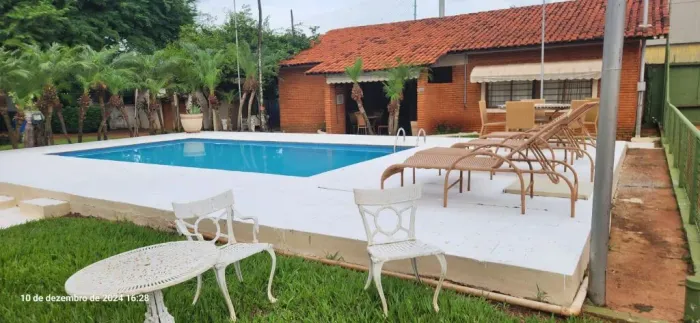 CHACARA RECREIO INTERNACIONAL 800M², 5 QUARTOS, À VENDA.