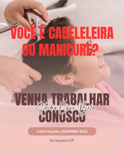 Vaga para Cabeleleira e Manicure