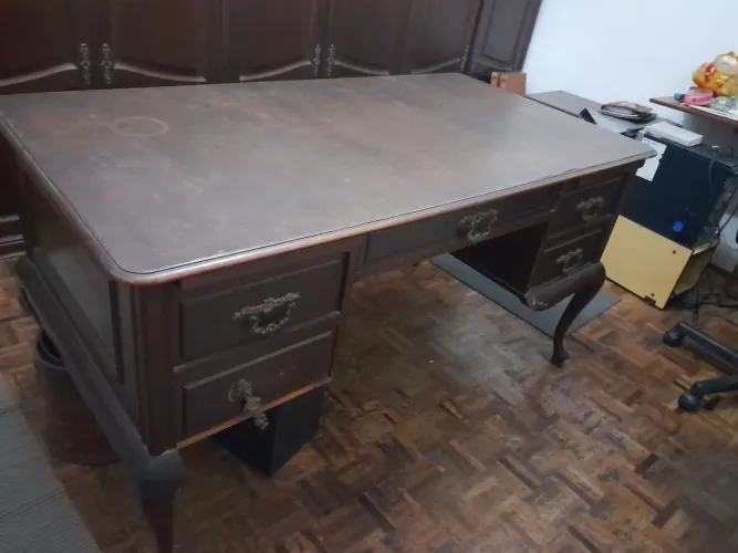 Mesa de escritório madeira sólida 