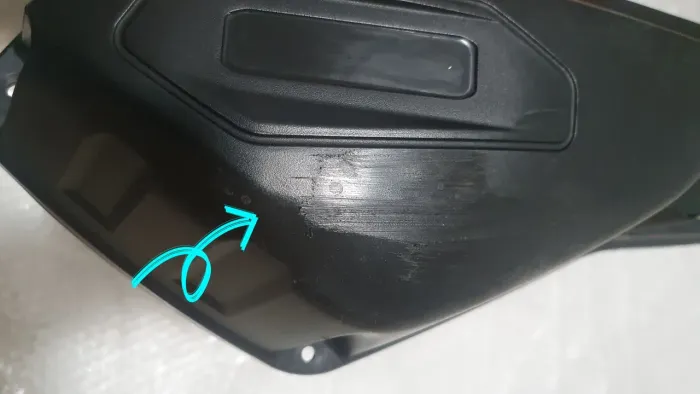 Tampa do filtro de ar Honda ADV 150 2022 (sem emblema ESP)