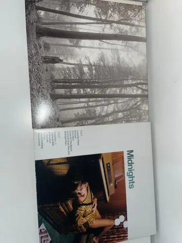 Vinil album midnight e Folklore Taylor swift