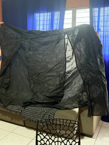 Capa de lona para armário ou guarda-roupa