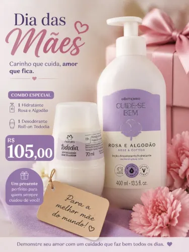 ? PROMOÇÃO RELÂMPAGO ESPECIAL PARA O DIA DAS MÃES ?