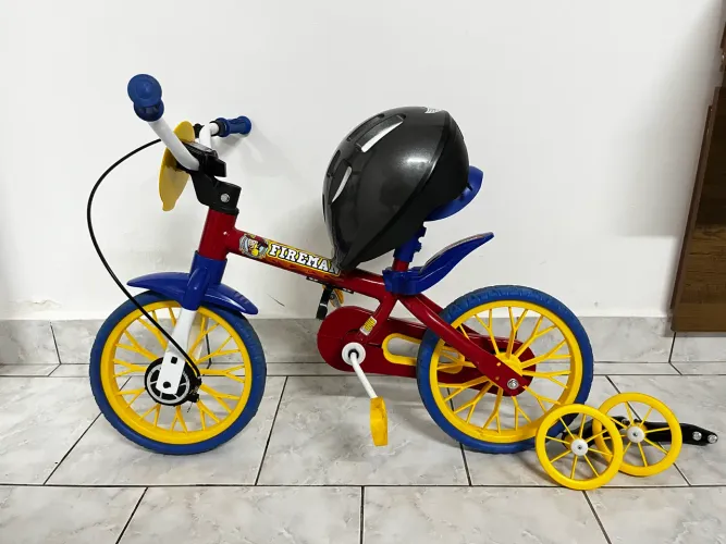 Bicicleta Infantil Nathor Aro 12 + Capacete