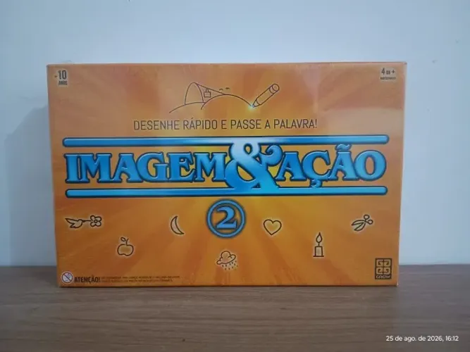Jogo novo IMAGEM E AÇÃO 2 - Jogo de tabuleiro da Grow - NOVO LACRADO