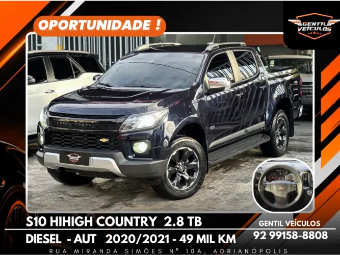 Chevrolet S10 P-up H.country 2.8 4X4 CD Dies.aut. 2021