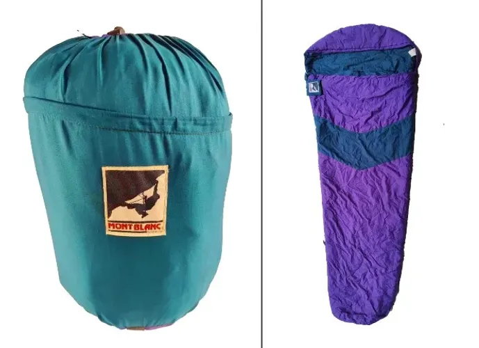 SACO DE DORMIR MONT BLANC CLÁSSICO ANOS 90