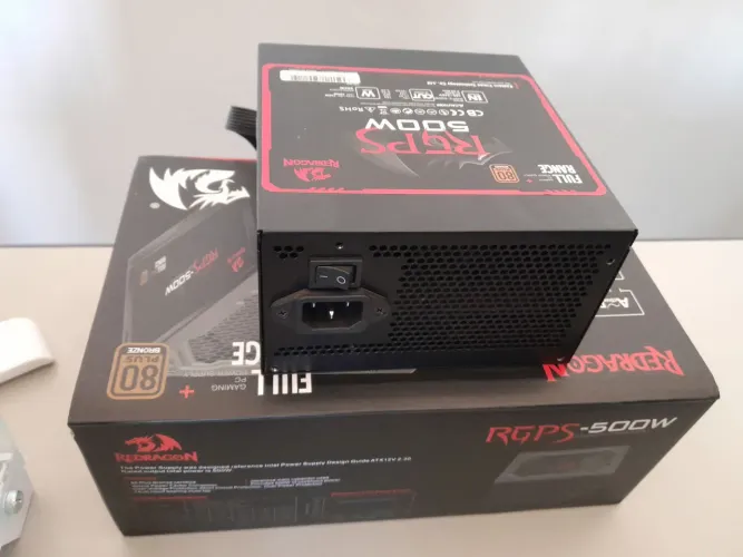 Fonte ATX 500W 80 Plus Redragon