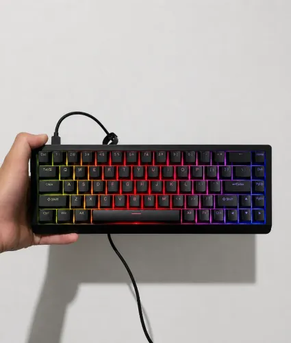 Teclado Gamer Magnetico Epomaker HE68 Lite
