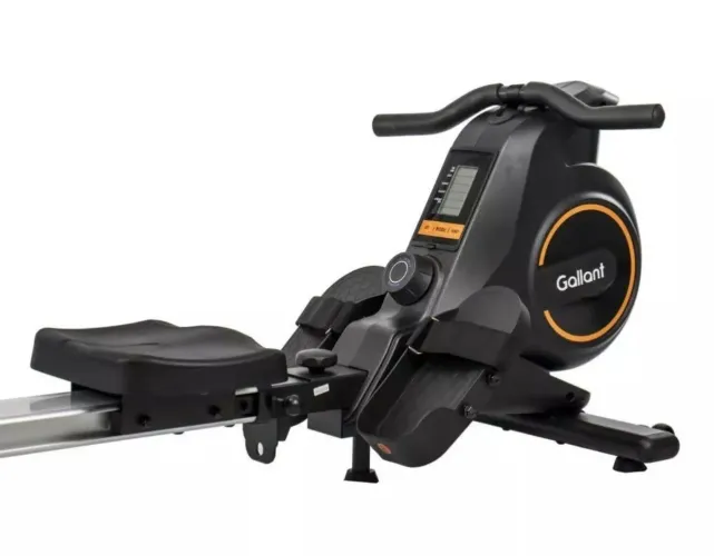 Aparelho Simulador De Remo Magnetico Seco Indoor Gallant Preto