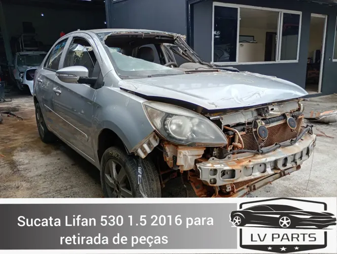 Sucata Lifan 530 2016 para retirada de peças 