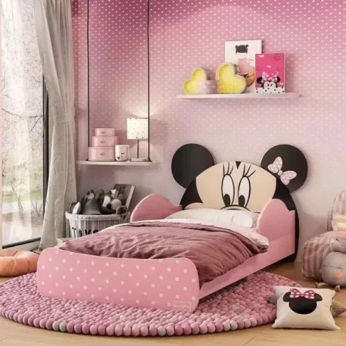 Cama mickey e minnie mouse com colchão