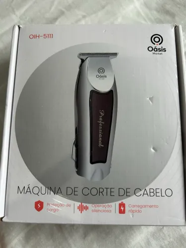 MÁQUINA DE CORTE DE CABELO retirada no local