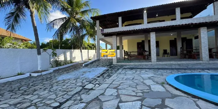 Casa com 3 dormitórios à venda, 270 m² por R$ 600.000,00 - Carapibus - Conde/PB REF: CA026