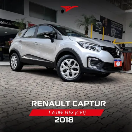 Renault Captur Life 1.6 16V Flex 5P Aut. 2018