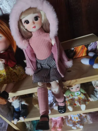 Boneca articulada BjD