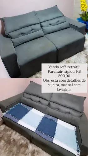 Vendo sofá retrátil