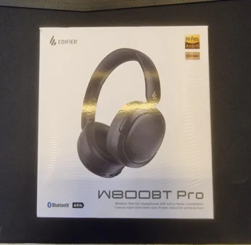 Fone Edifier W800bt Pro Canc. De Ruído Bluetooth 5.4 Preto