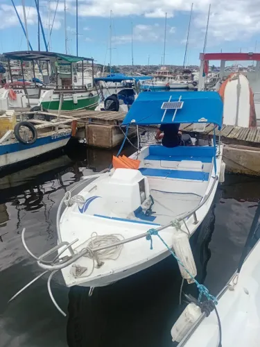 ? BARCO DE FIBRA 6 METROS COMPLETO