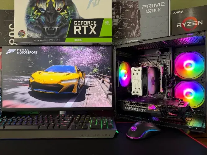 PC Gamer AMD Ryzen 7-5700x 8gb DDR4 SSD-512gb RTX-3060 Asus KO 12gb