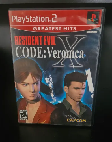 Resident Evil Code Veronica X COMPLETO PS2