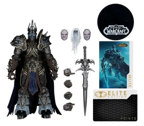 MacFarlane toys lich king world of Warcraft