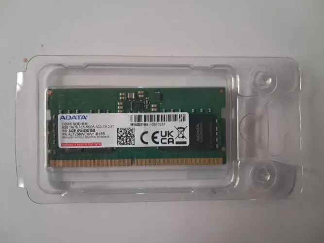 Memória RAM Notebook DDR5 8GB Adata