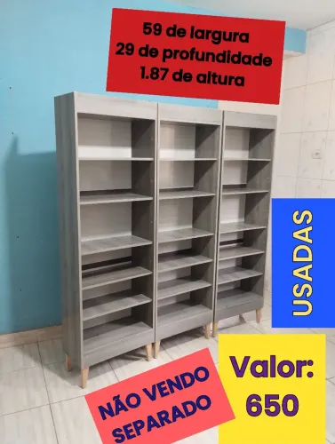 Prateleiras USADAS conservada 