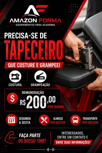 Precisa se de tapeceiro que costure e grampeei