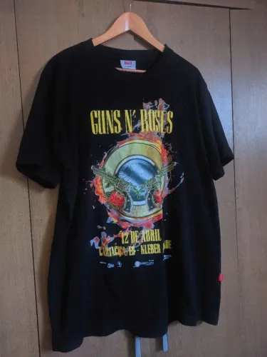 Camisa Guns N Roses XL Show Kleber Andrade