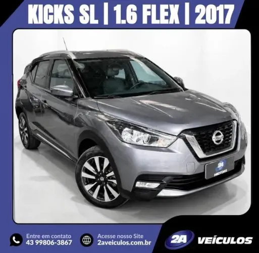 Nissan Kicks SL 1.6 16V Flexstar 5P Aut. 2017