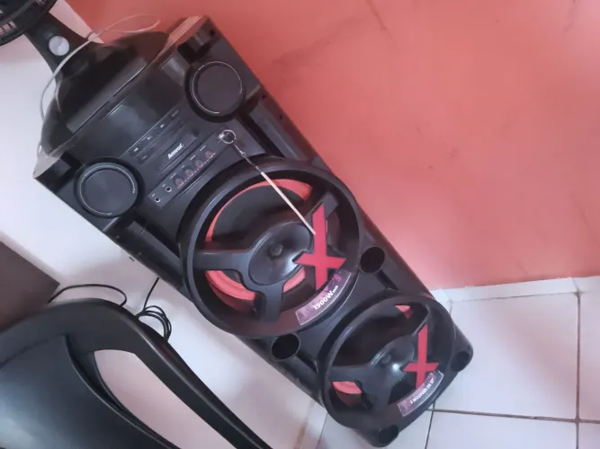 Caixa de som amvox 1900w