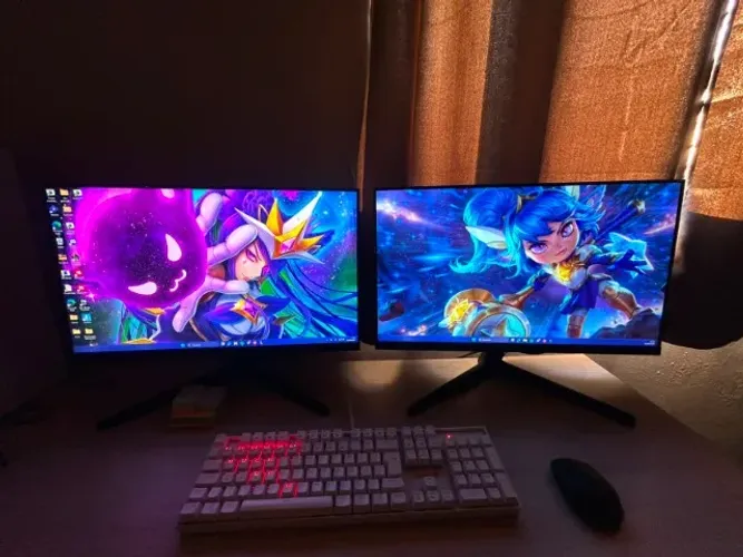 PC Gamer Ryzen 5 4600G + 1 monitor + Periféricos (teclado e mouse)