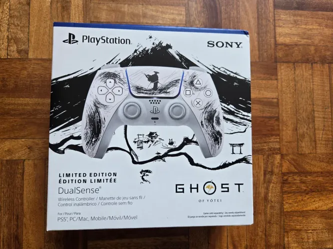 Dualsense Ghost of Yotei PS5 - Controle PS5 - Edição limitada - NOVO - Lacrado
